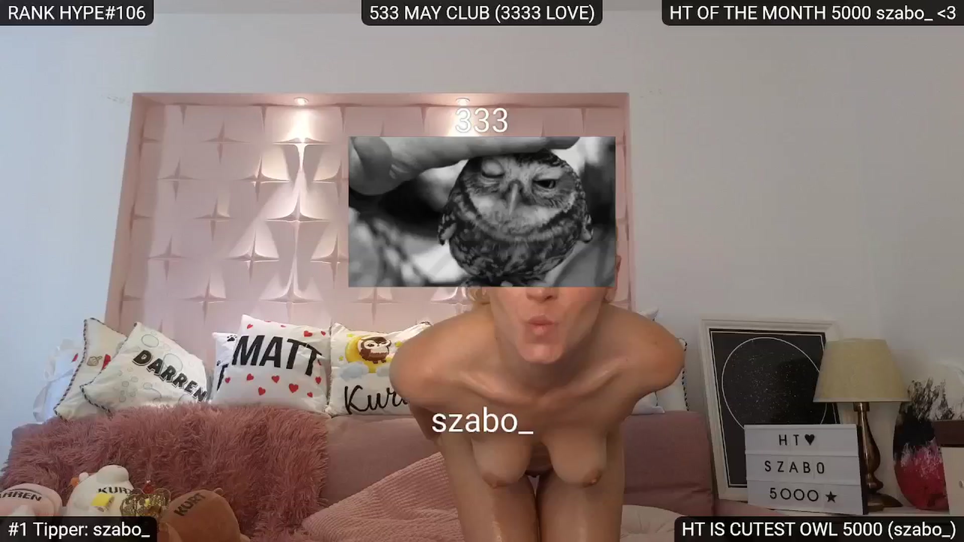 Gallery image thumbnail from Sensationowl_'s myfreecams stream on, 06/03/2024, 08:01 image 18 of 20