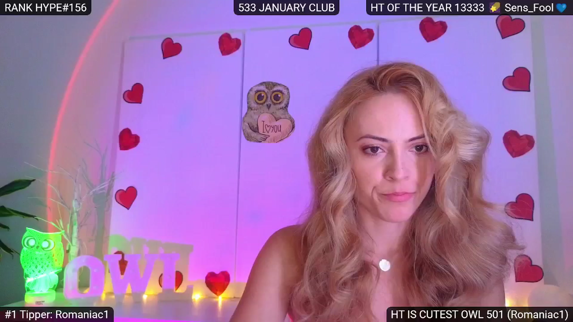 Gallery image thumbnail from Sensationowl_'s myfreecams stream on, 02/01/2025, 08:25 image 13 of 20