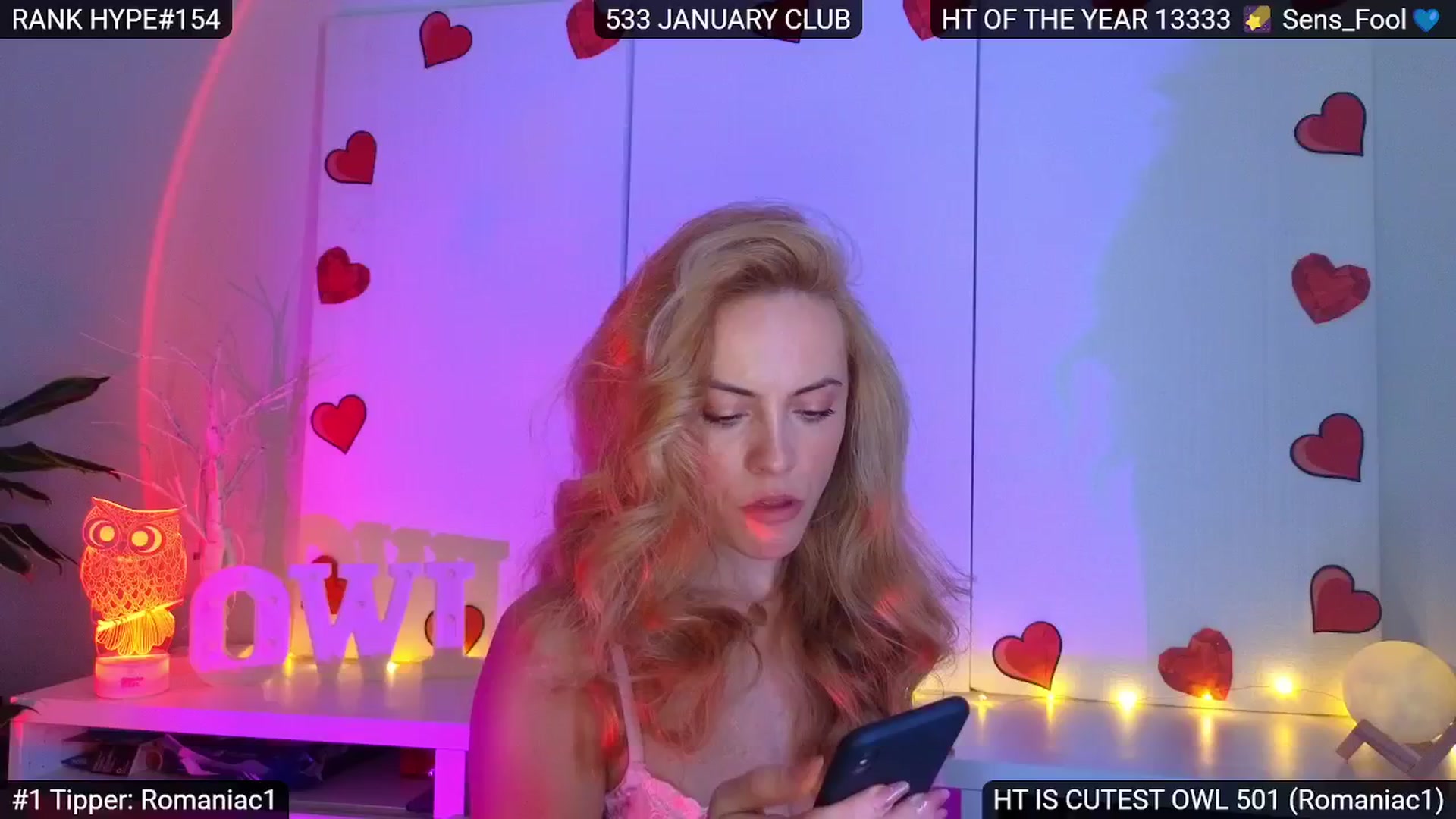 Gallery image thumbnail from Sensationowl_'s myfreecams stream on, 02/01/2025, 08:25 image 8 of 20
