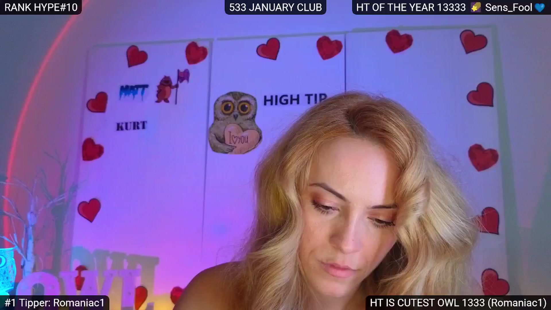 Gallery image thumbnail from Sensationowl_'s myfreecams stream on, 02/01/2025, 08:43 image 16 of 20