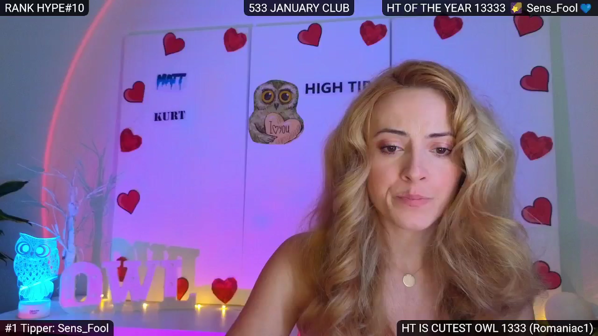 Gallery image thumbnail from Sensationowl_'s myfreecams stream on, 02/01/2025, 08:43 image 6 of 20