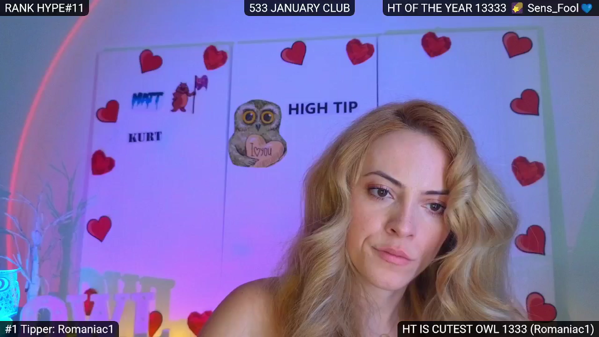 Gallery image thumbnail from Sensationowl_'s myfreecams stream on, 02/01/2025, 08:43 image 18 of 20