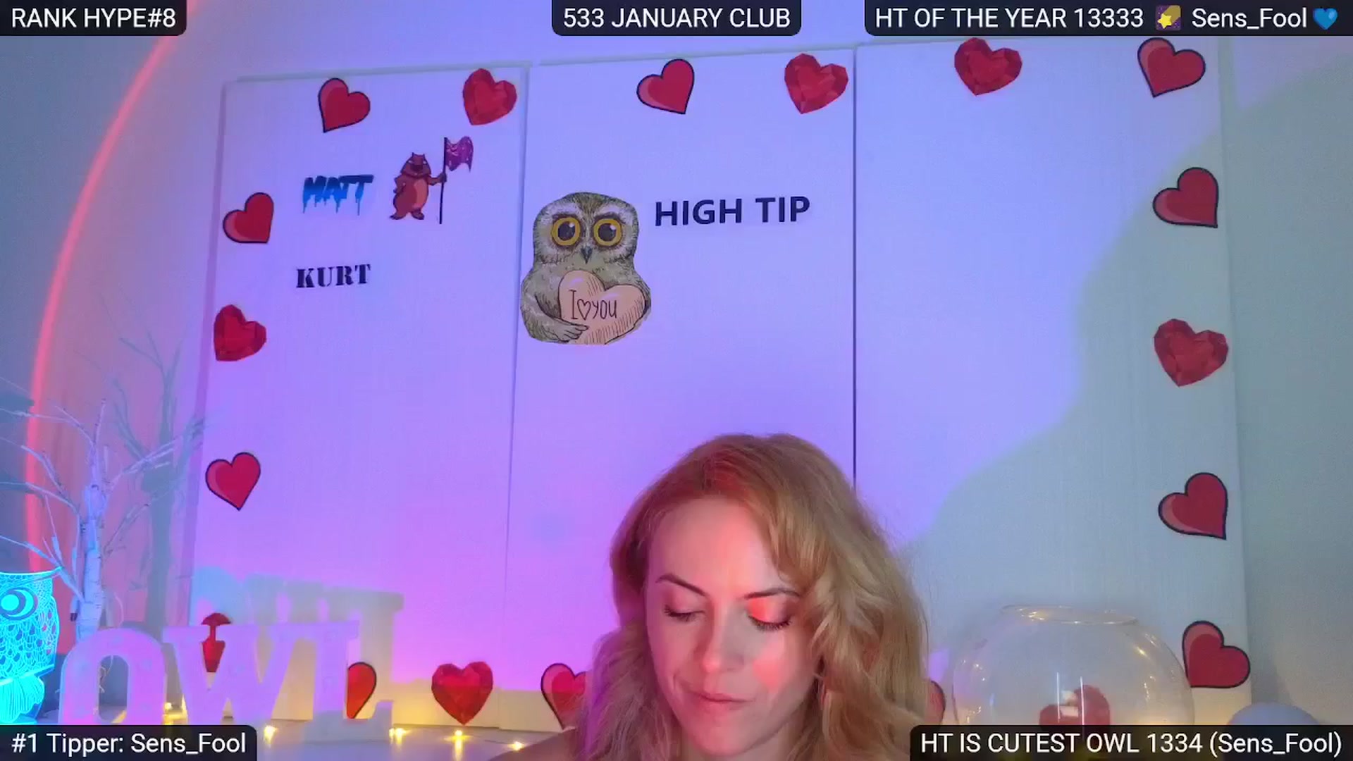 Gallery image thumbnail from Sensationowl_'s myfreecams stream on, 02/01/2025, 09:03 image 3 of 20