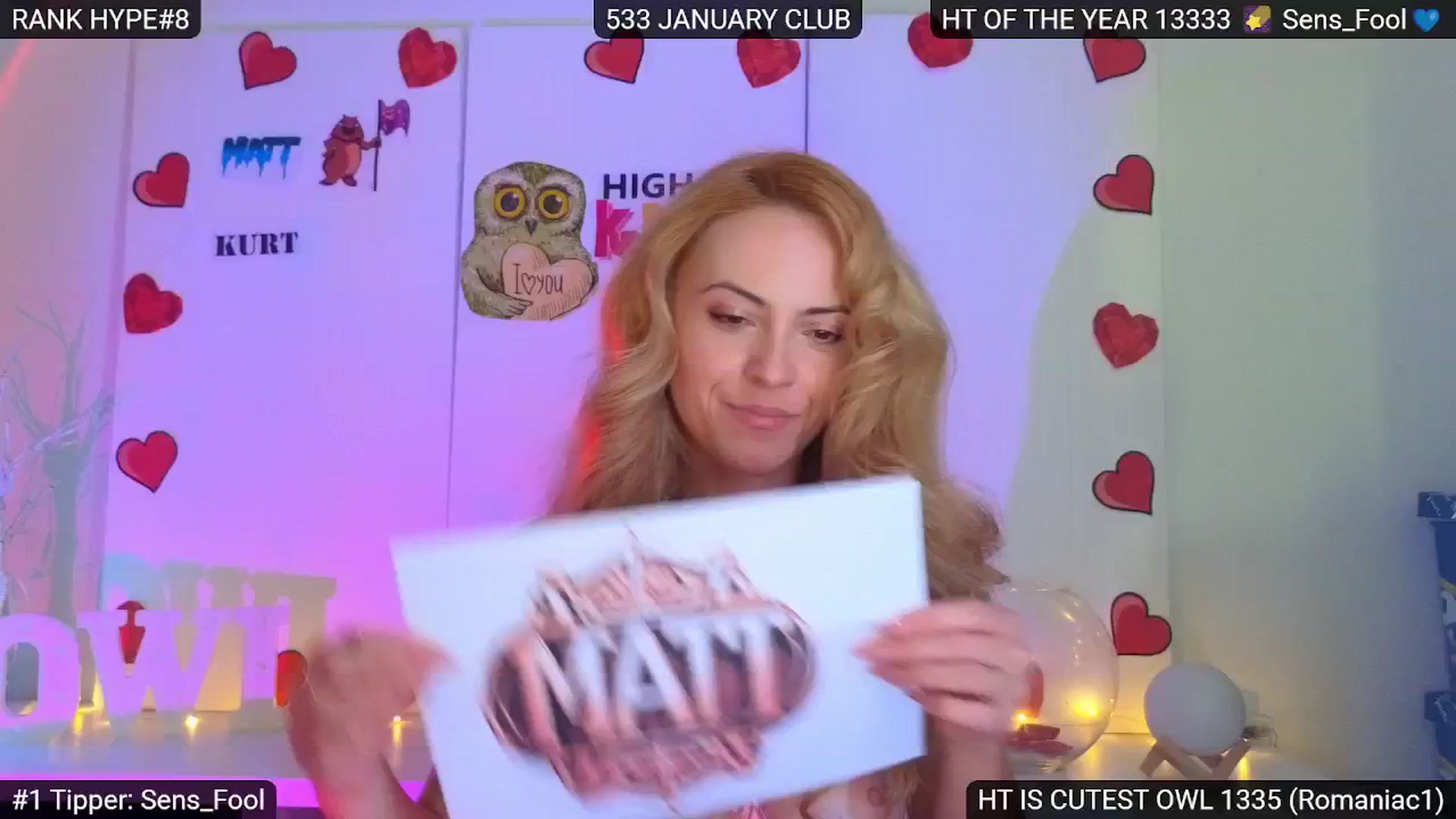 Gallery image thumbnail from Sensationowl_'s myfreecams stream on, 02/01/2025, 09:03 image 20 of 20
