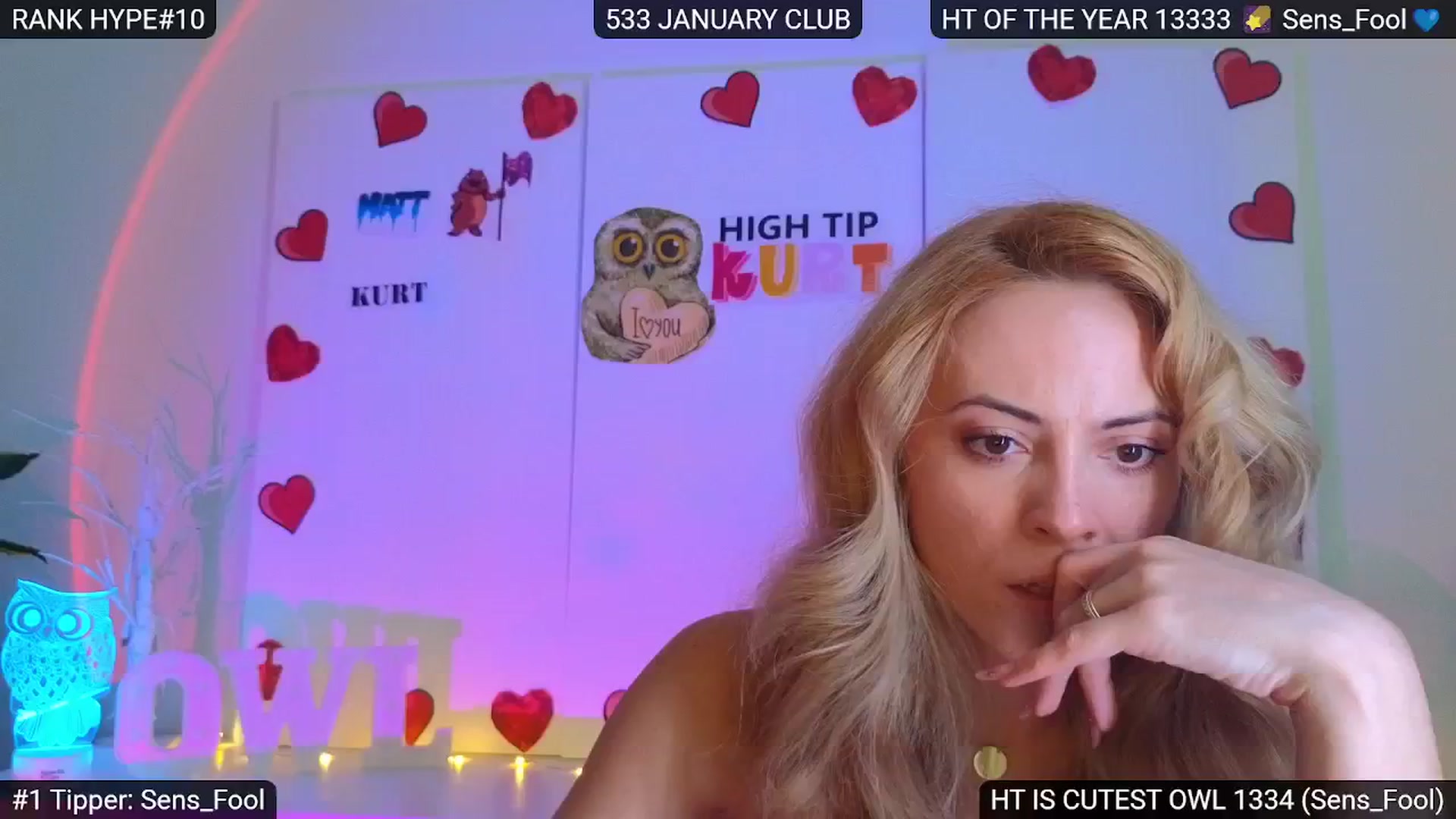 Gallery image thumbnail from Sensationowl_'s myfreecams stream on, 02/01/2025, 09:03 image 10 of 20