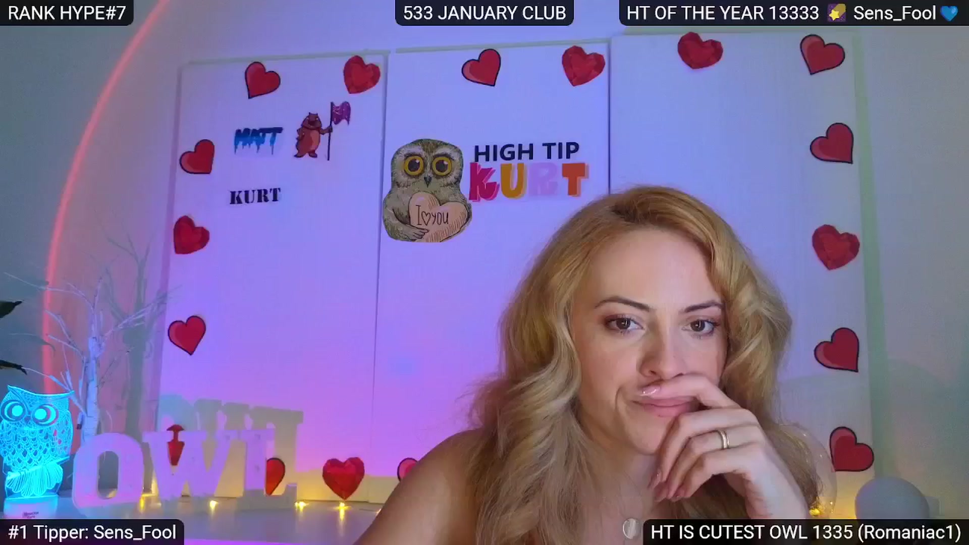 Gallery image thumbnail from Sensationowl_'s myfreecams stream on, 02/01/2025, 09:03 image 16 of 20