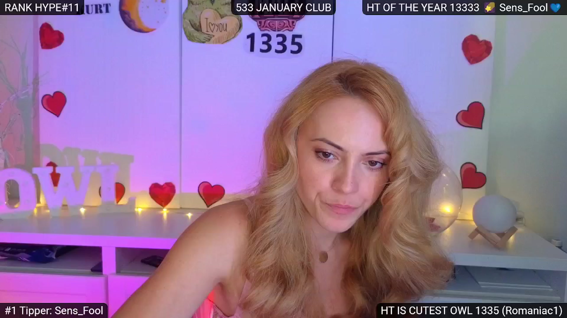 Gallery image thumbnail from Sensationowl_'s myfreecams stream on, 02/01/2025, 09:43 image 1 of 20