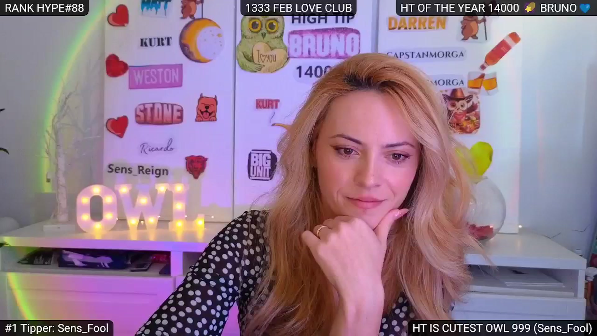 Gallery image thumbnail from Sensationowl_'s myfreecams stream on, 02/22/2025, 09:59 image 3 of 20