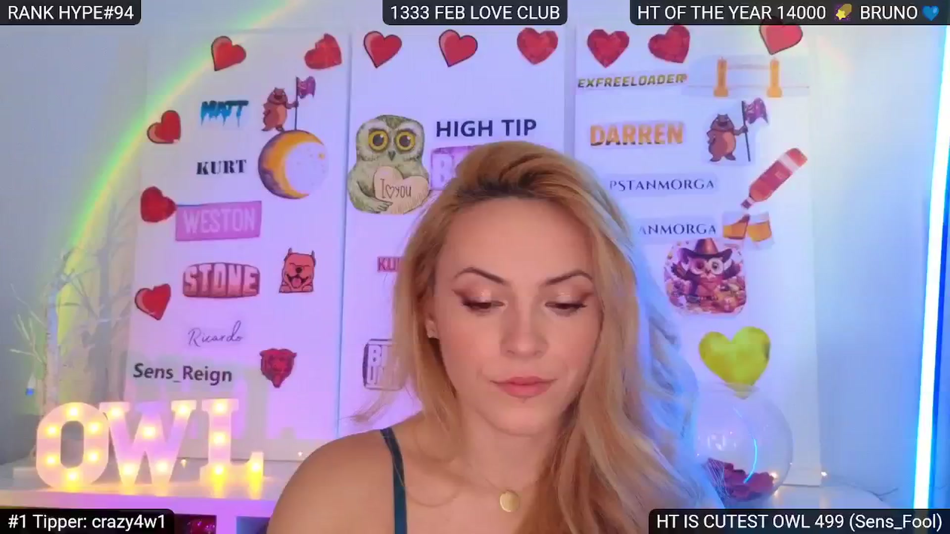 Gallery image thumbnail from Sensationowl_'s myfreecams stream on, 02/23/2025, 08:04 image 8 of 20