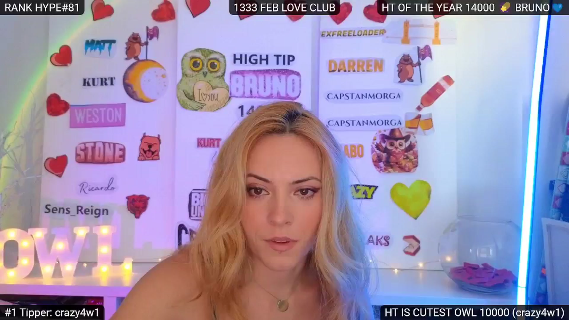 Gallery image thumbnail from Sensationowl_'s myfreecams stream on, 02/23/2025, 08:04 image 18 of 20