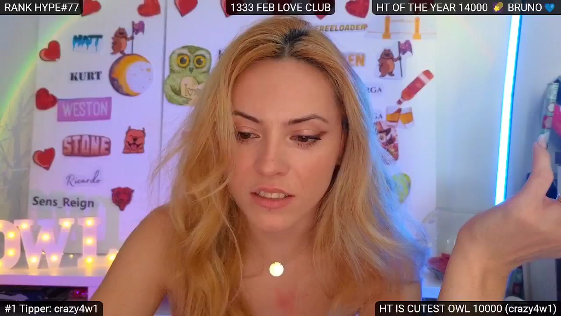 Gallery image thumbnail from Sensationowl_'s myfreecams stream on, 02/23/2025, 09:16 image 4 of 20