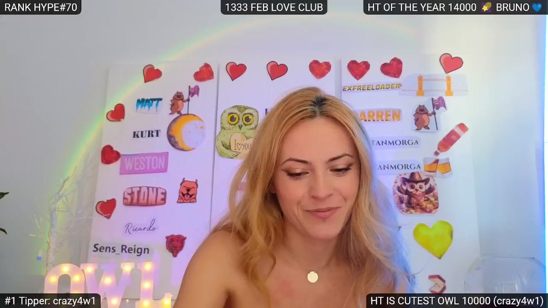 Gallery image thumbnail from Sensationowl_'s myfreecams stream on, 02/23/2025, 09:16 image 19 of 20