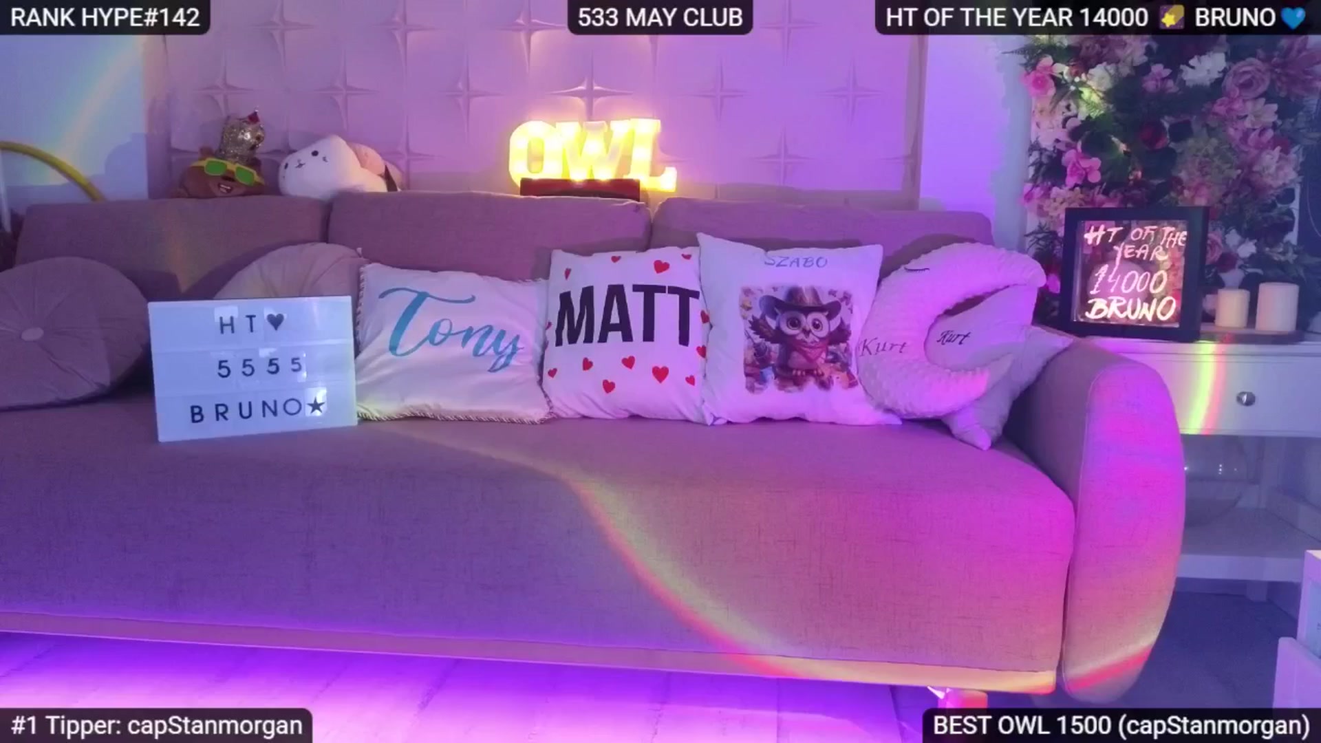Gallery image thumbnail from Sensationowl_'s myfreecams stream on, 05/17/2025, 08:10 image 19 of 20