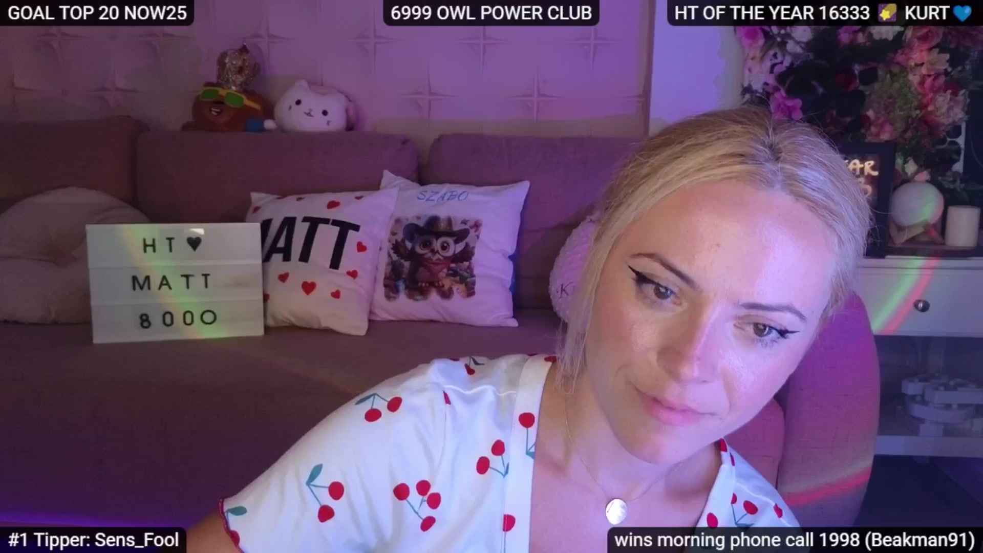 Gallery image thumbnail from Sensationowl_'s myfreecams stream on, 08/06/2025, 07:00 image 17 of 20