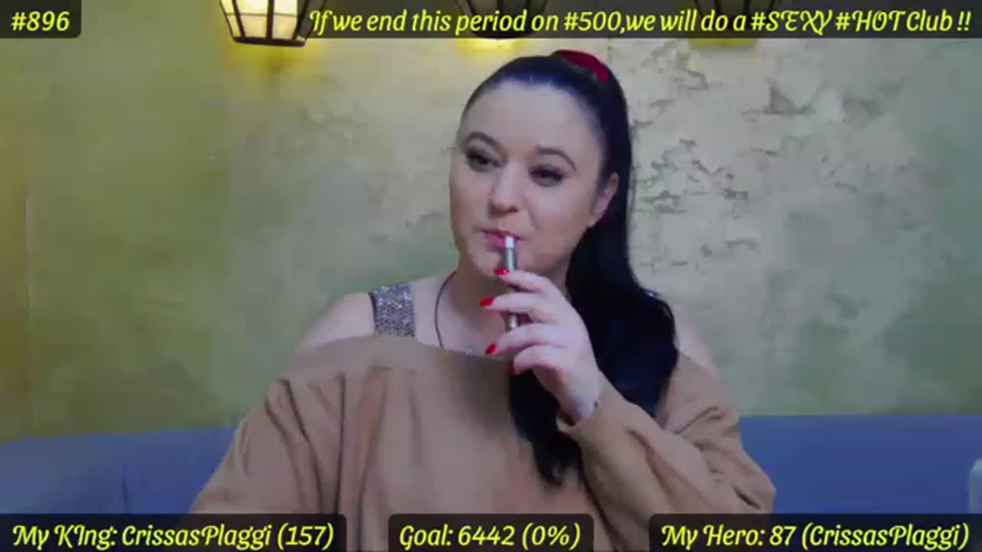 Gallery image thumbnail from SensualCrissa's myfreecams stream on, 03/13/2023, 13:08 image 3 of 20