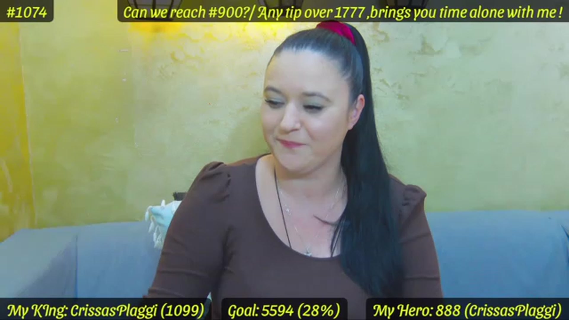 Gallery image thumbnail from SensualCrissa's myfreecams stream on, 03/27/2023, 11:53 image 16 of 20
