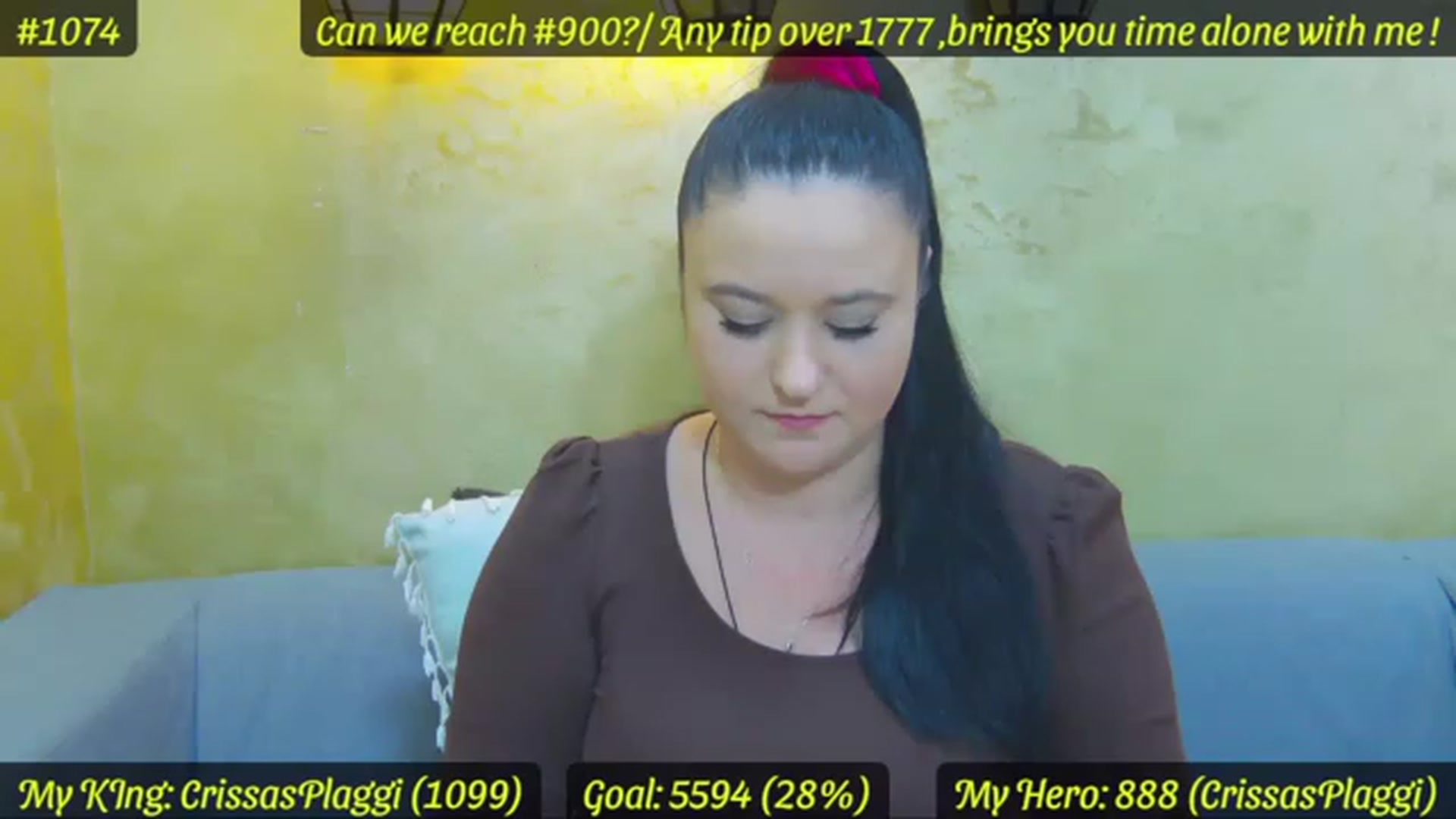 Gallery image thumbnail from SensualCrissa's myfreecams stream on, 03/27/2023, 11:53 image 17 of 20