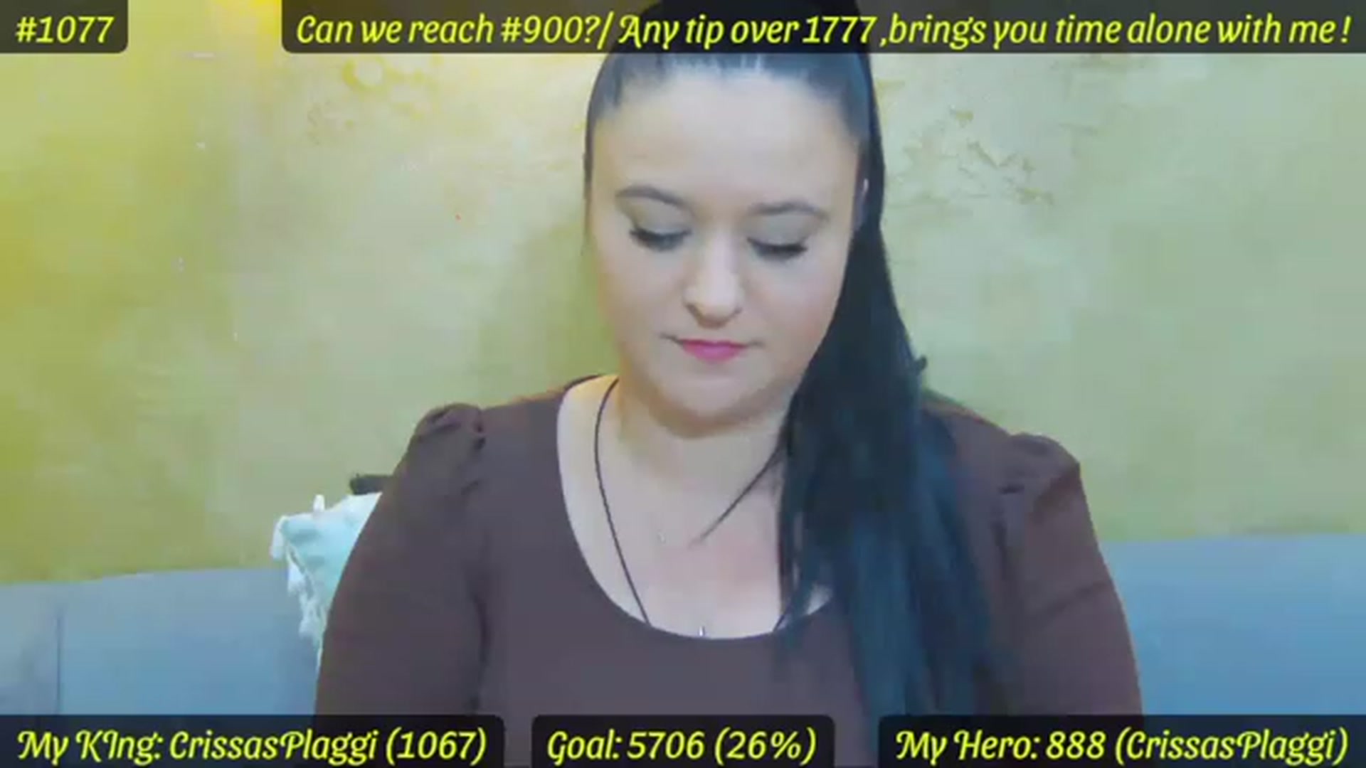 Gallery image thumbnail from SensualCrissa's myfreecams stream on, 03/27/2023, 11:53 image 10 of 20