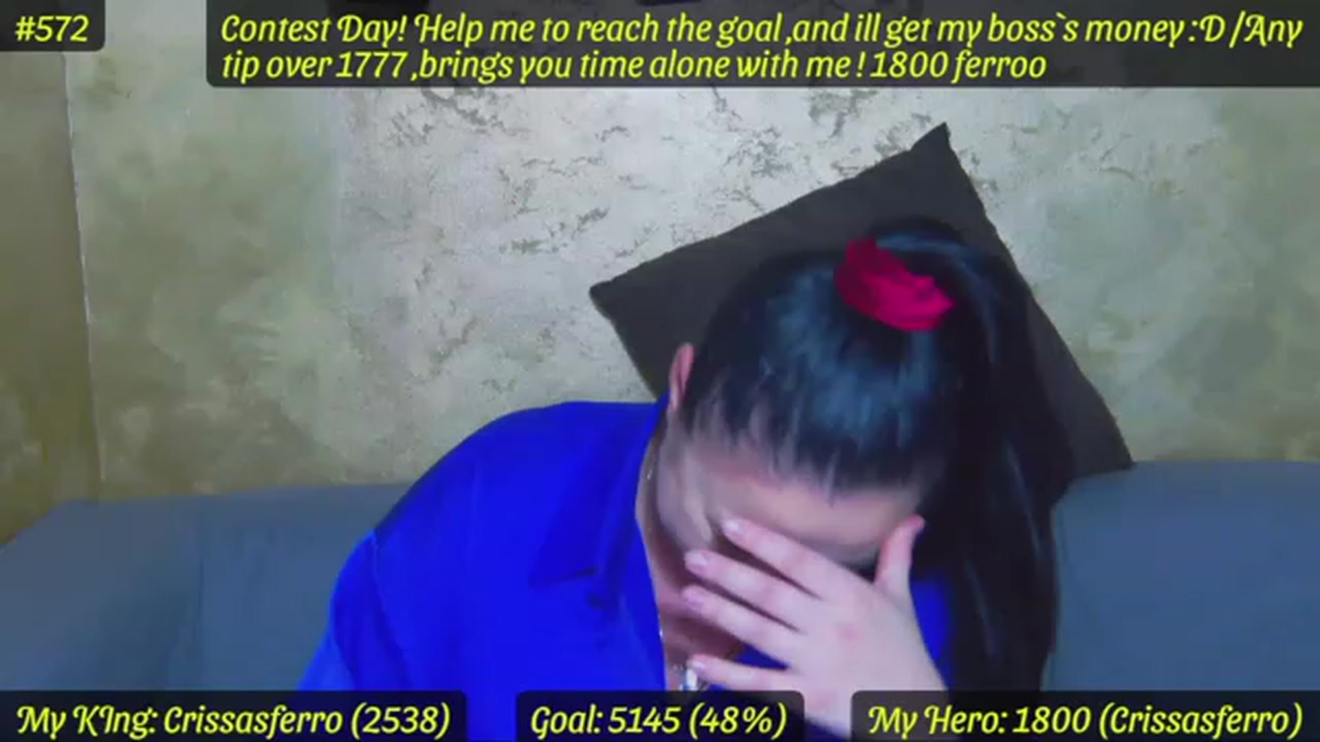 Gallery image thumbnail from SensualCrissa's myfreecams stream on, 04/01/2023, 12:12 image 9 of 20