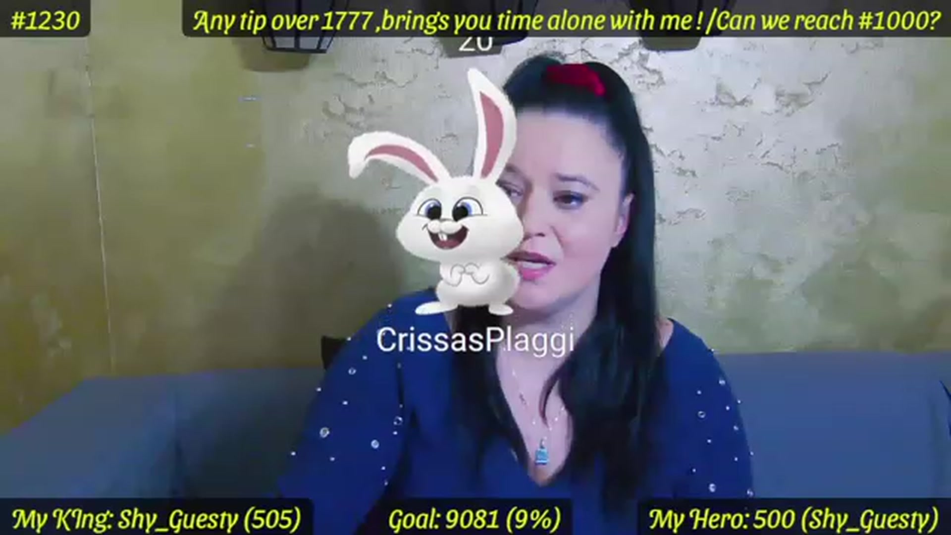 Gallery image thumbnail from SensualCrissa's myfreecams stream on, 04/05/2023, 11:37 image 9 of 20