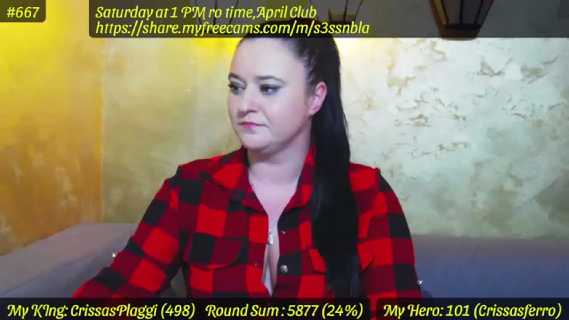 Gallery image thumbnail from SensualCrissa's myfreecams stream on, 04/21/2023, 10:52 image 11 of 20