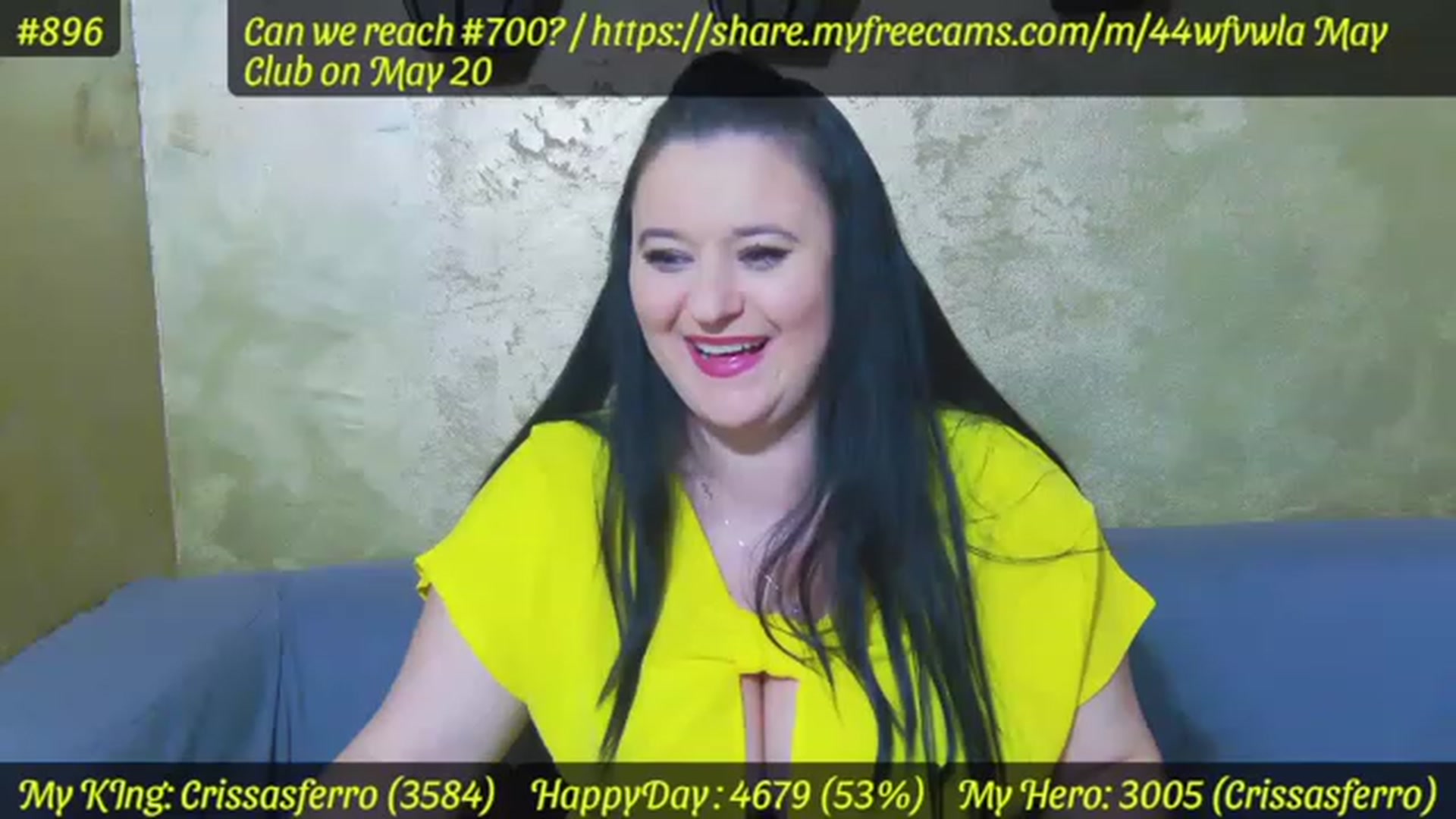 Gallery image thumbnail from SensualCrissa's myfreecams stream on, 05/10/2023, 11:27 image 2 of 20