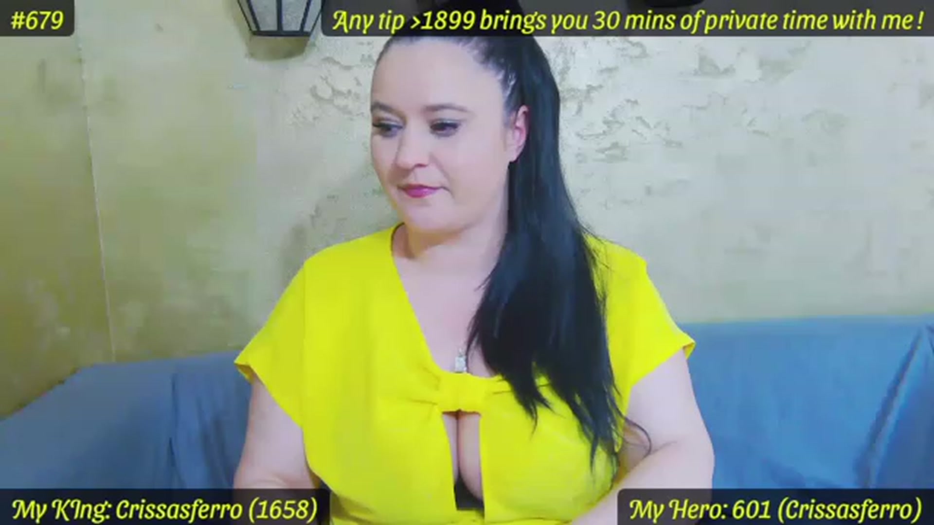 Gallery image thumbnail from SensualCrissa's myfreecams stream on, 05/29/2023, 12:08 image 7 of 20