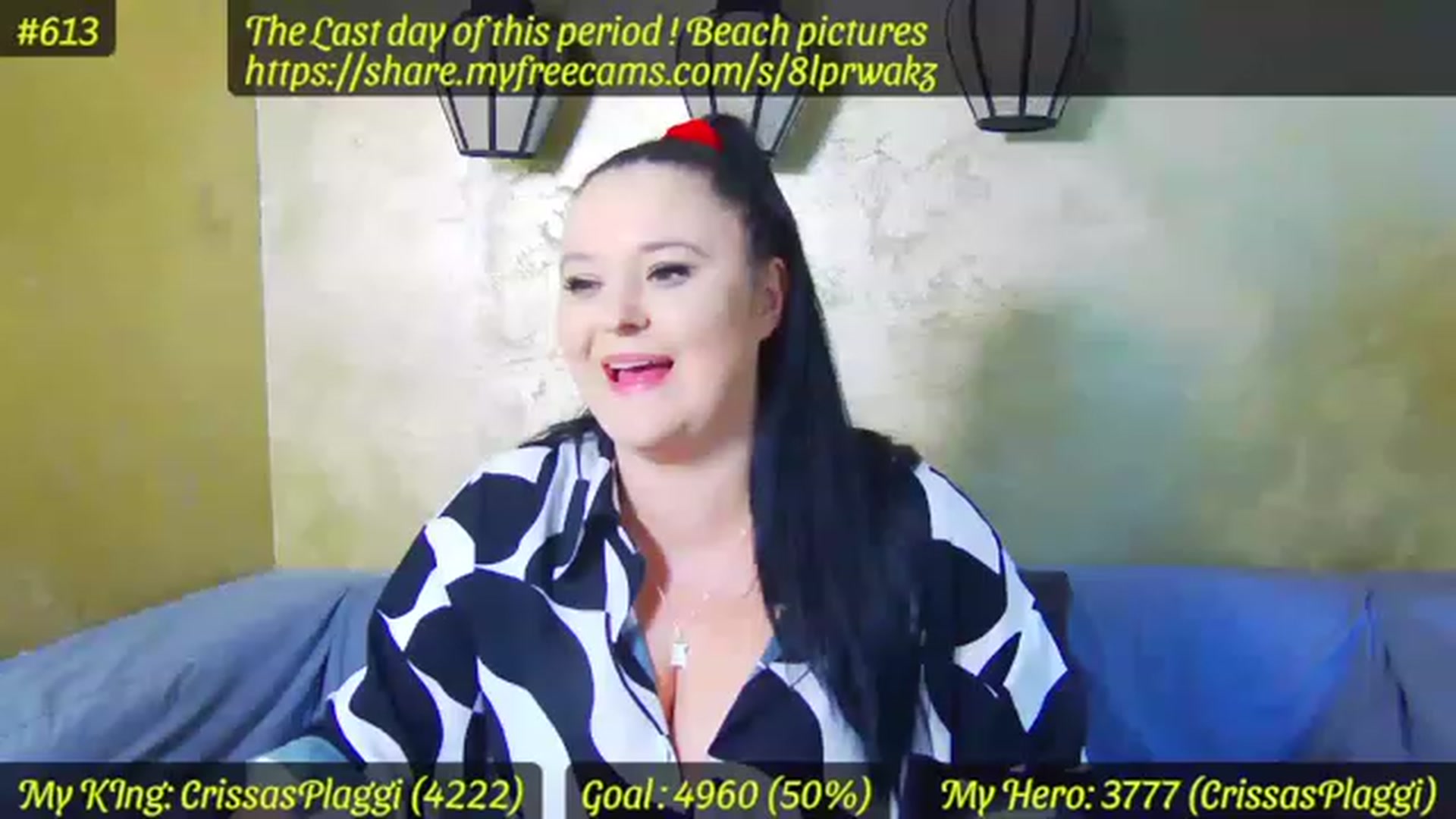 Gallery image thumbnail from SensualCrissa's myfreecams stream on, 07/15/2023, 12:10 image 16 of 20