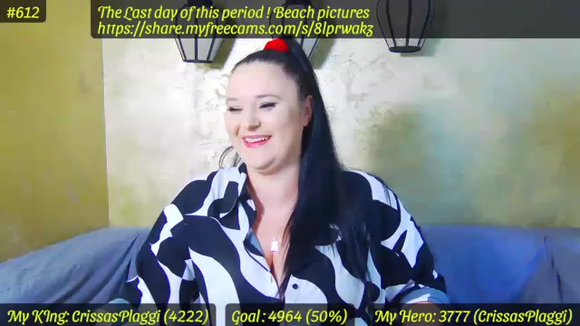 Gallery image thumbnail from SensualCrissa's myfreecams stream on, 07/15/2023, 12:10 image 7 of 20