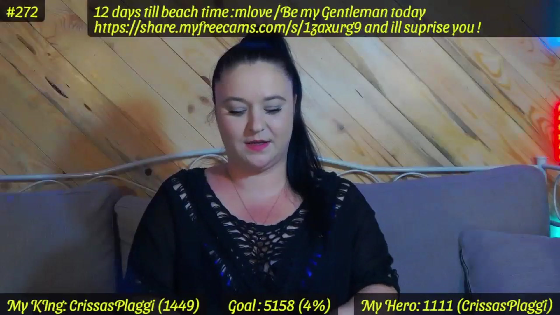 Gallery image thumbnail from SensualCrissa's myfreecams stream on, 08/12/2023, 11:57 image 11 of 20