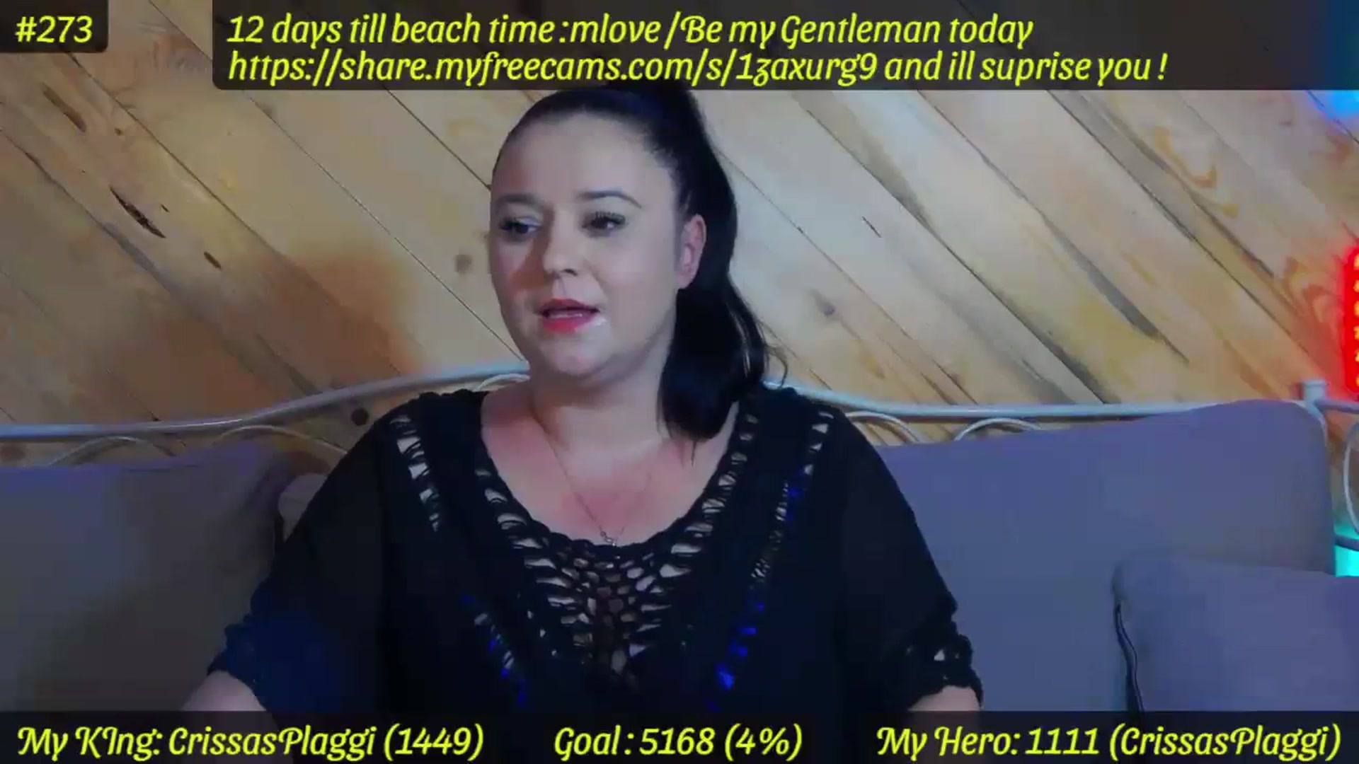 Gallery image thumbnail from SensualCrissa's myfreecams stream on, 08/12/2023, 11:57 image 8 of 20