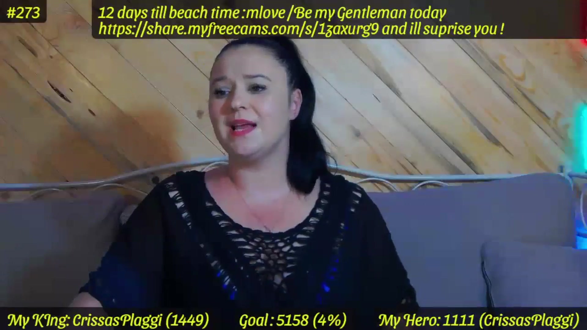 Gallery image thumbnail from SensualCrissa's myfreecams stream on, 08/12/2023, 11:57 image 9 of 20