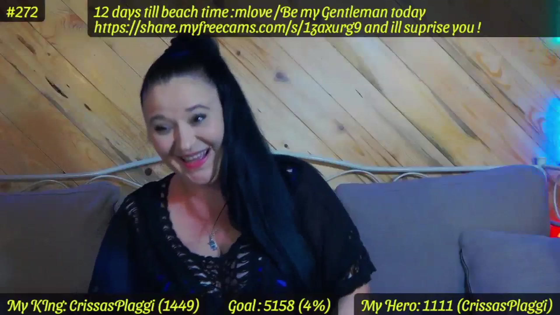 Gallery image thumbnail from SensualCrissa's myfreecams stream on, 08/12/2023, 11:57 image 13 of 20