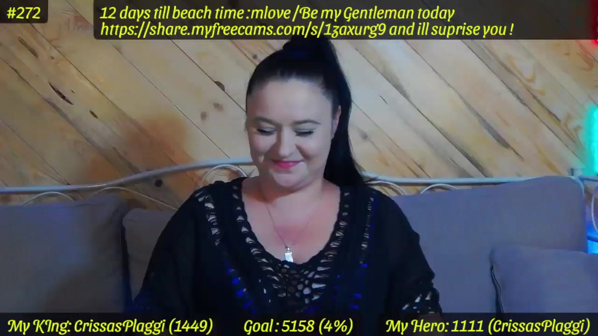 Gallery image thumbnail from SensualCrissa's myfreecams stream on, 08/12/2023, 11:57 image 18 of 20