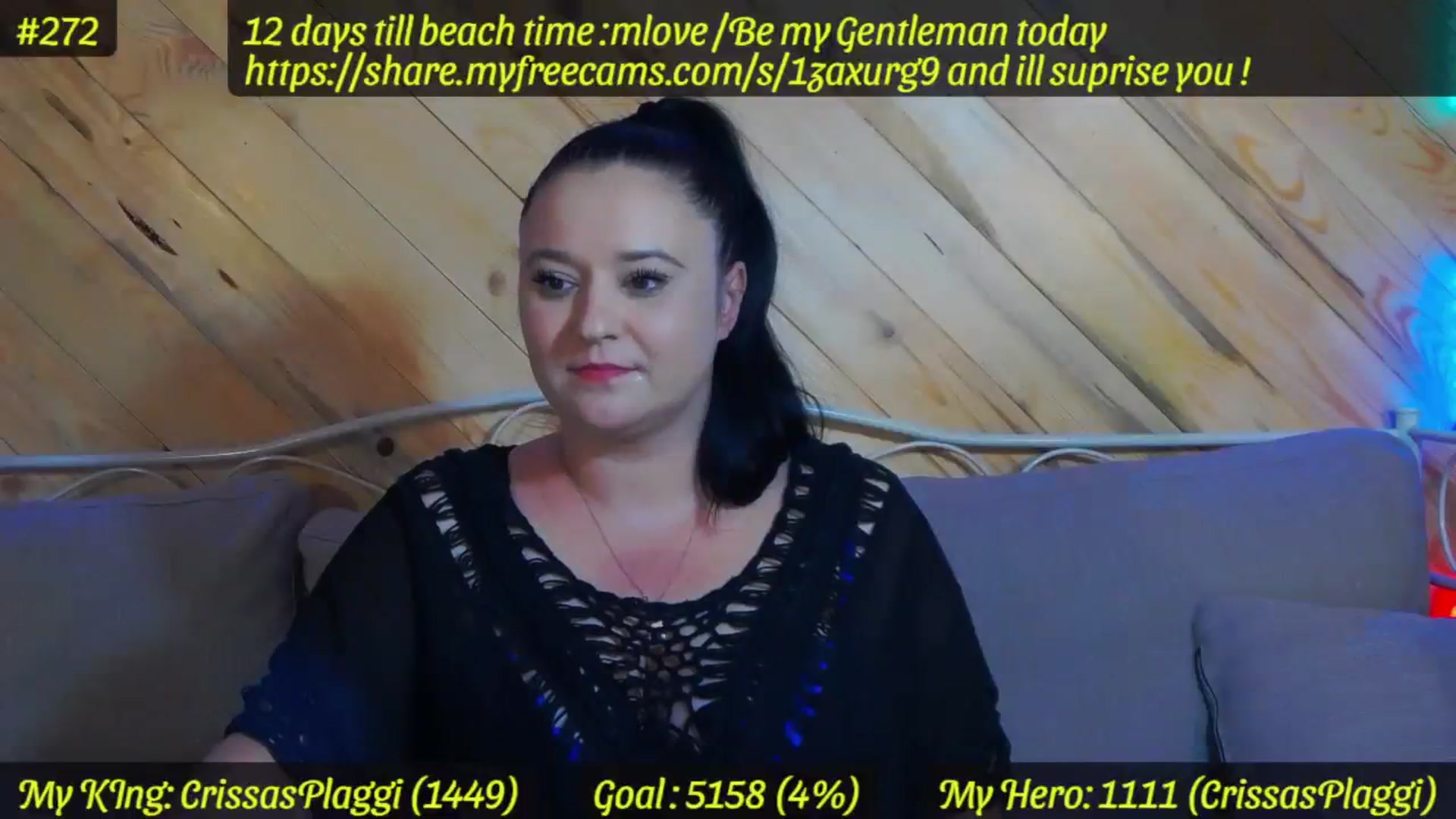 Gallery image thumbnail from SensualCrissa's myfreecams stream on, 08/12/2023, 11:57 image 10 of 20