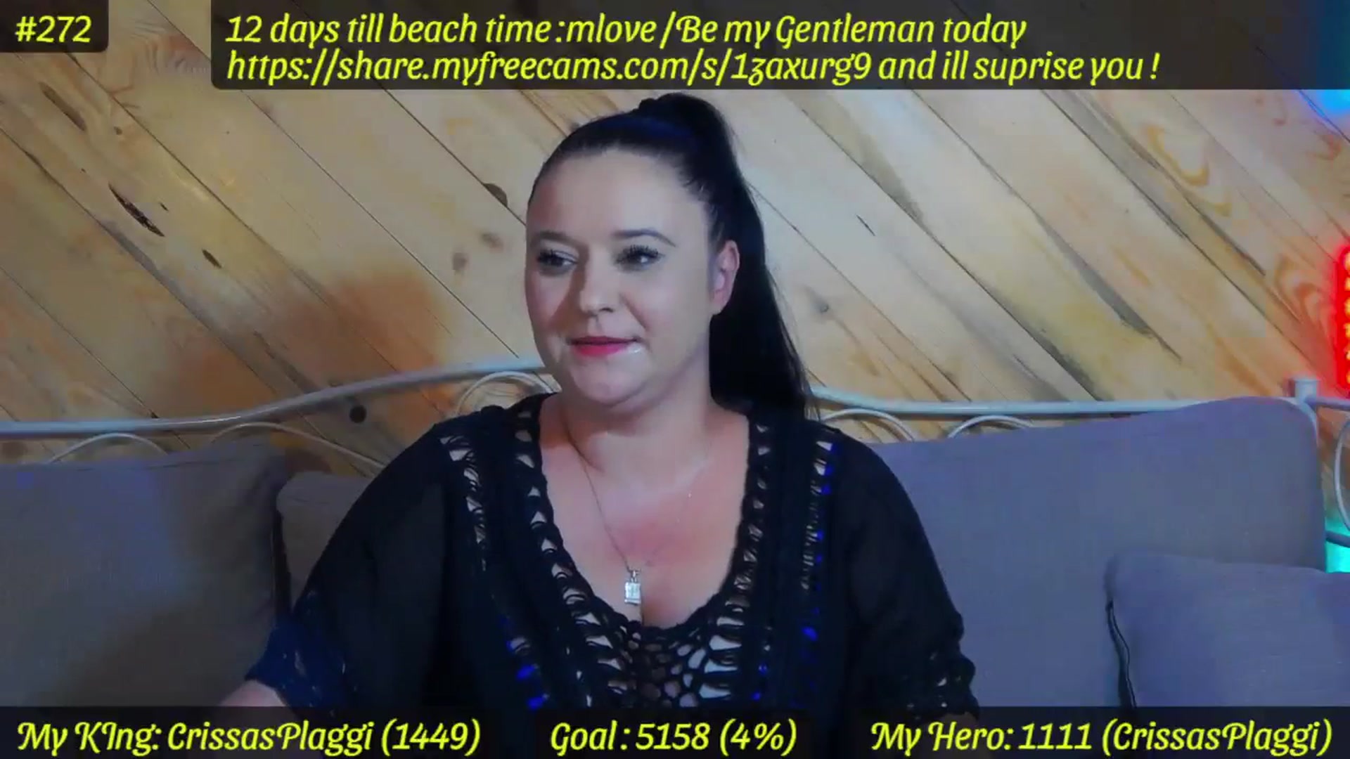 Gallery image thumbnail from SensualCrissa's myfreecams stream on, 08/12/2023, 11:57 image 14 of 20