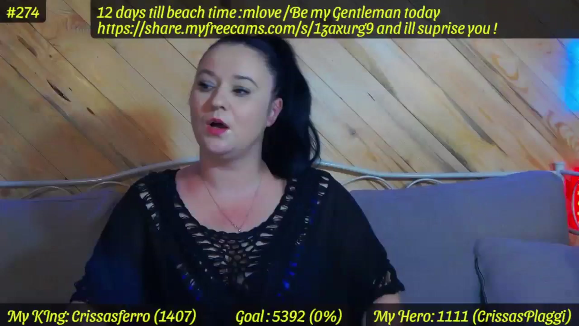 Gallery image thumbnail from SensualCrissa's myfreecams stream on, 08/12/2023, 11:57 image 4 of 20