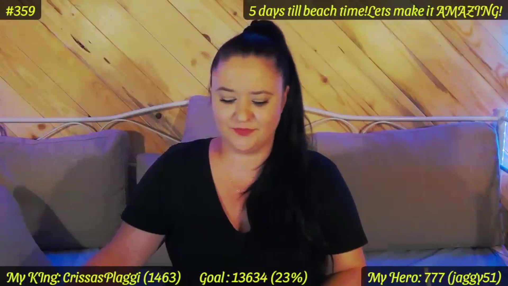 Gallery image thumbnail from SensualCrissa's myfreecams stream on, 08/19/2023, 11:56 image 9 of 20