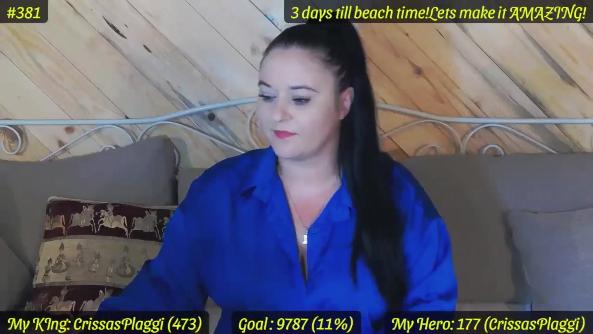 Gallery image thumbnail from SensualCrissa's myfreecams stream on, 08/21/2023, 07:36 image 9 of 20
