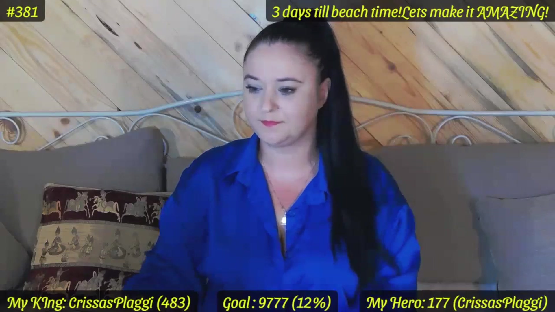 Gallery image thumbnail from SensualCrissa's myfreecams stream on, 08/21/2023, 07:36 image 19 of 20