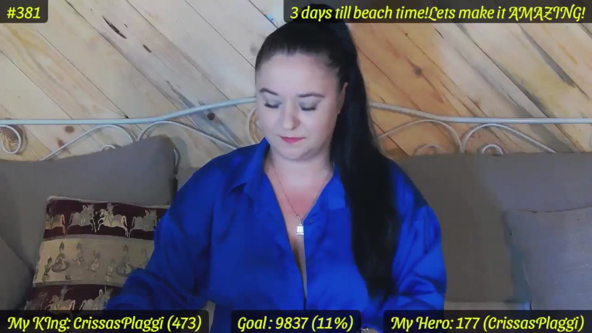 Gallery image thumbnail from SensualCrissa's myfreecams stream on, 08/21/2023, 07:36 image 4 of 20