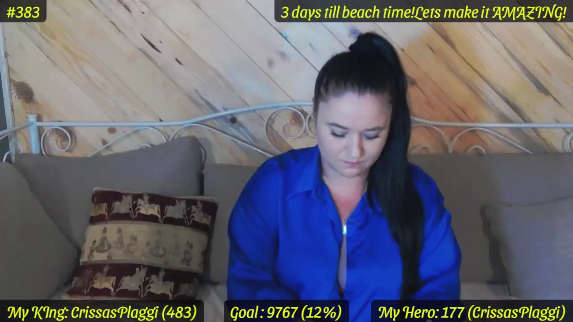 Gallery image thumbnail from SensualCrissa's myfreecams stream on, 08/21/2023, 10:06 image 13 of 20