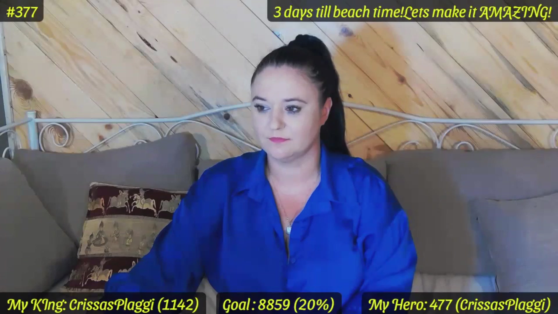 Gallery image thumbnail from SensualCrissa's myfreecams stream on, 08/21/2023, 10:44 image 3 of 20