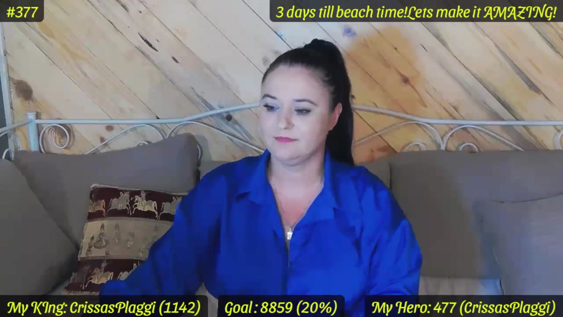 Gallery image thumbnail from SensualCrissa's myfreecams stream on, 08/21/2023, 10:44 image 6 of 20