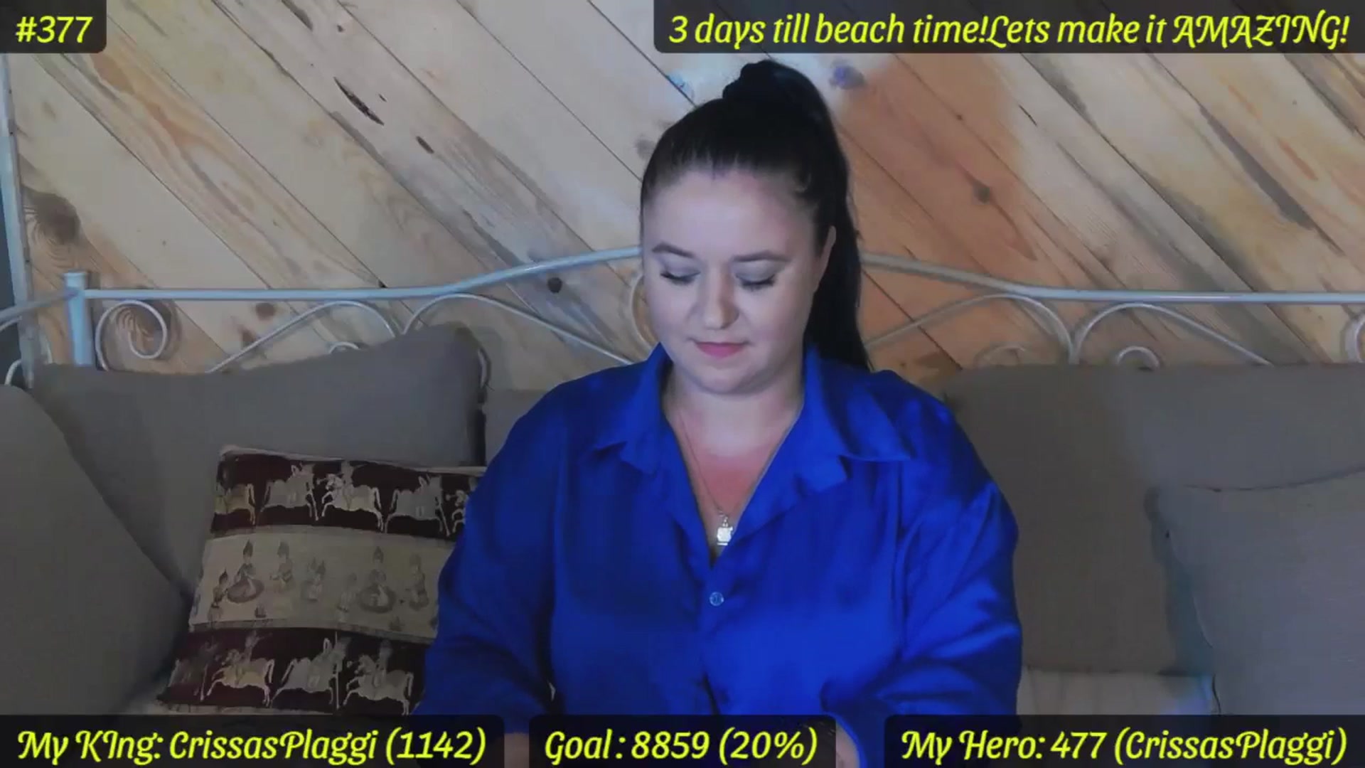 Gallery image thumbnail from SensualCrissa's myfreecams stream on, 08/21/2023, 10:44 image 18 of 20