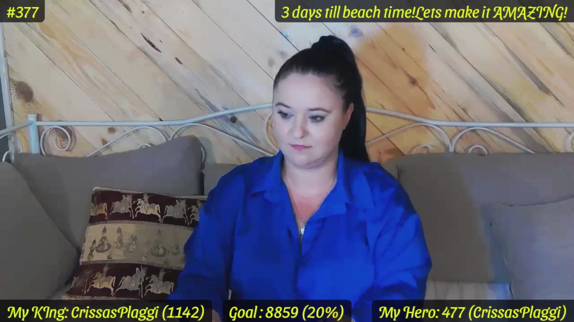 Gallery image thumbnail from SensualCrissa's myfreecams stream on, 08/21/2023, 10:44 image 4 of 20