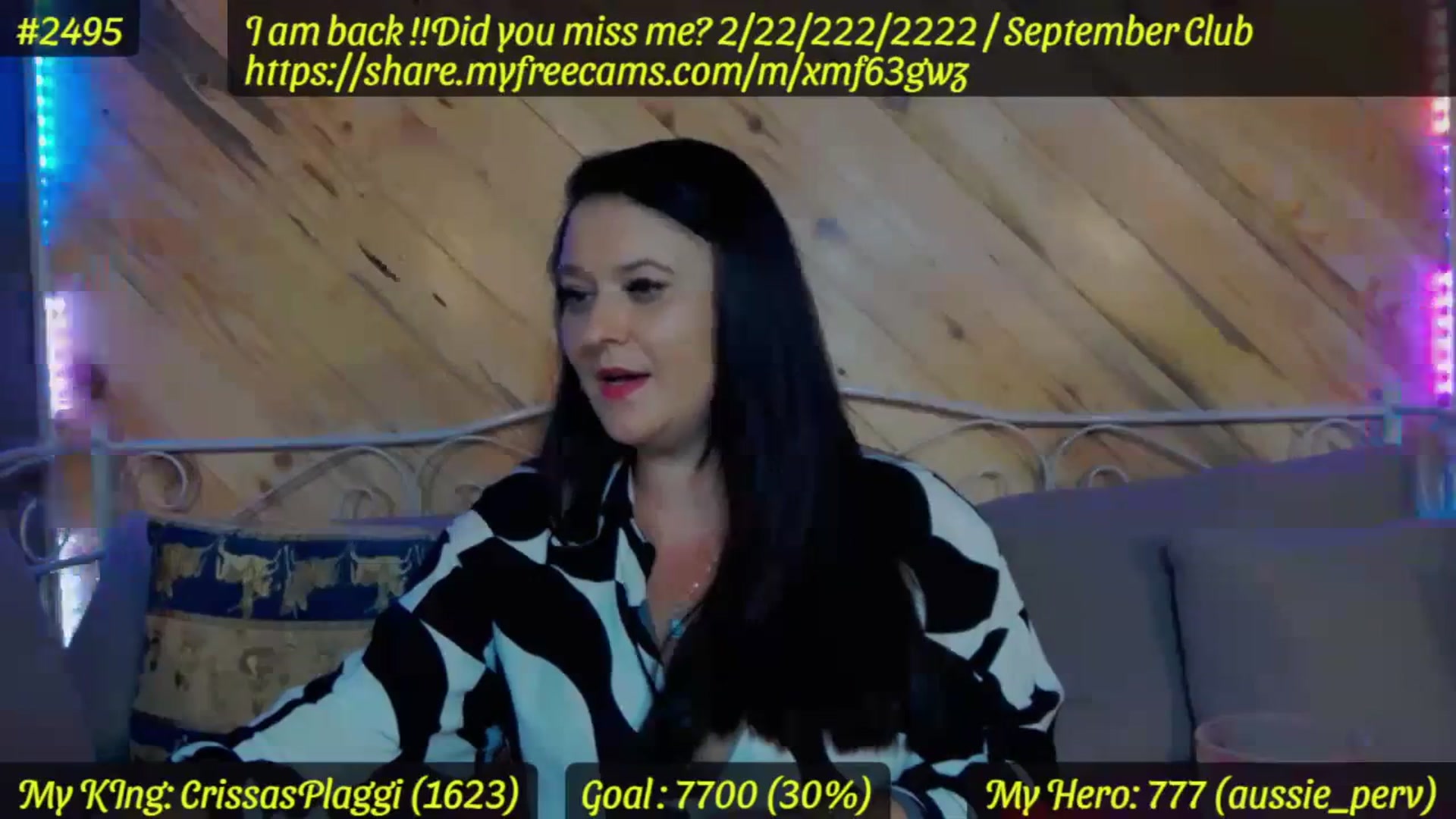 Gallery image thumbnail from SensualCrissa's myfreecams stream on, 09/08/2023, 12:11 image 19 of 20