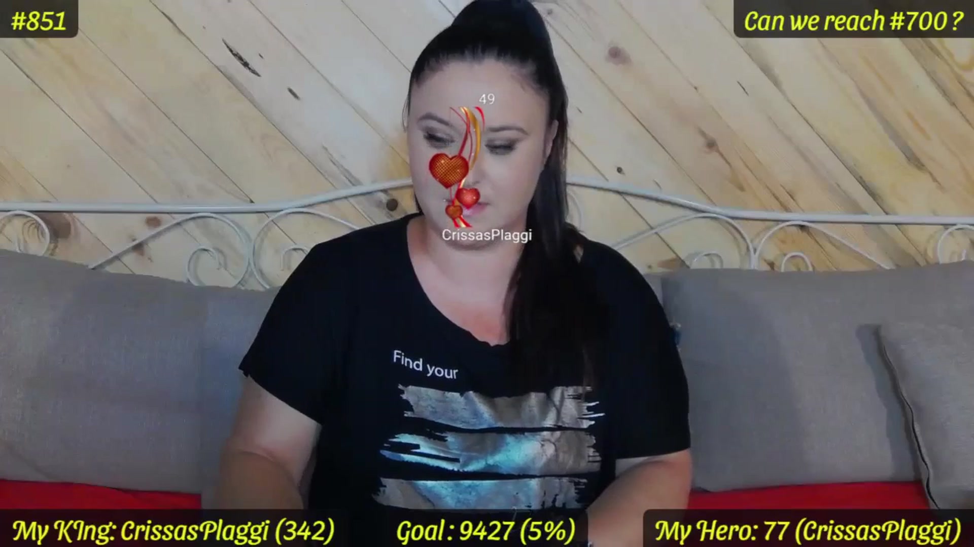 Gallery image thumbnail from SensualCrissa's myfreecams stream on, 09/25/2023, 10:41 image 3 of 20