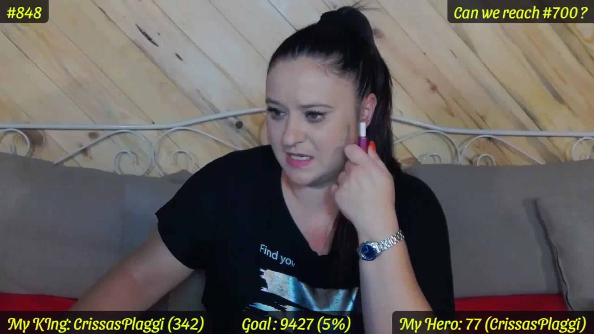 Gallery image thumbnail from SensualCrissa's myfreecams stream on, 09/25/2023, 10:41 image 4 of 20