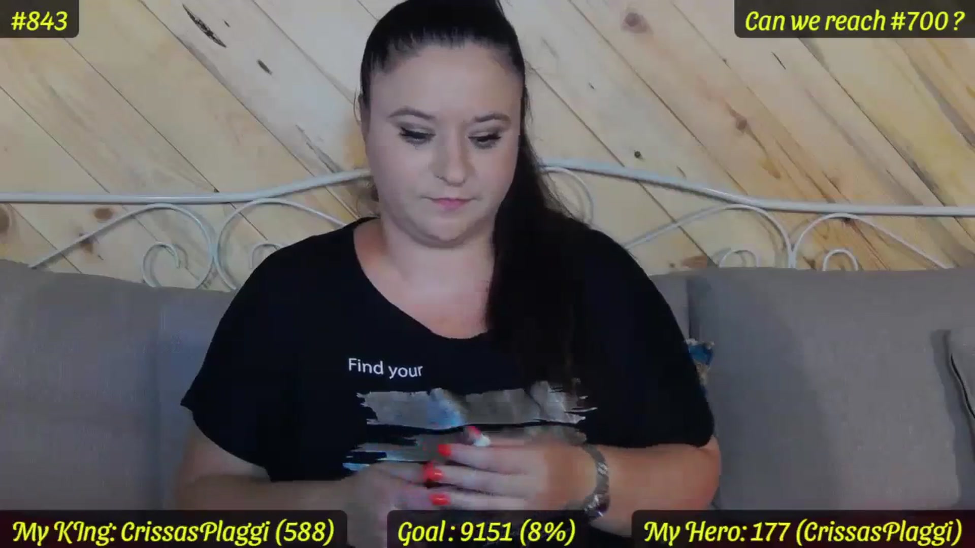 Gallery image thumbnail from SensualCrissa's myfreecams stream on, 09/25/2023, 11:56 image 9 of 20